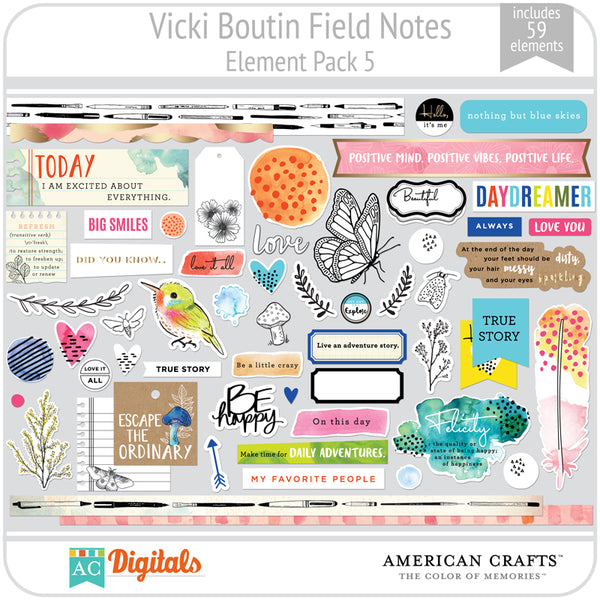 Field Notes Element Pack 5