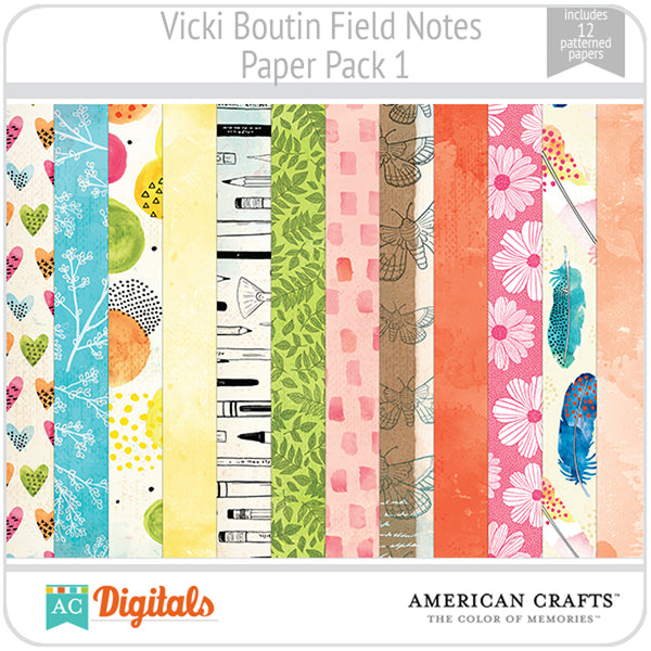Field Notes Paper Pack 1