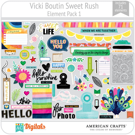 Sweet Rush Element Pack 1