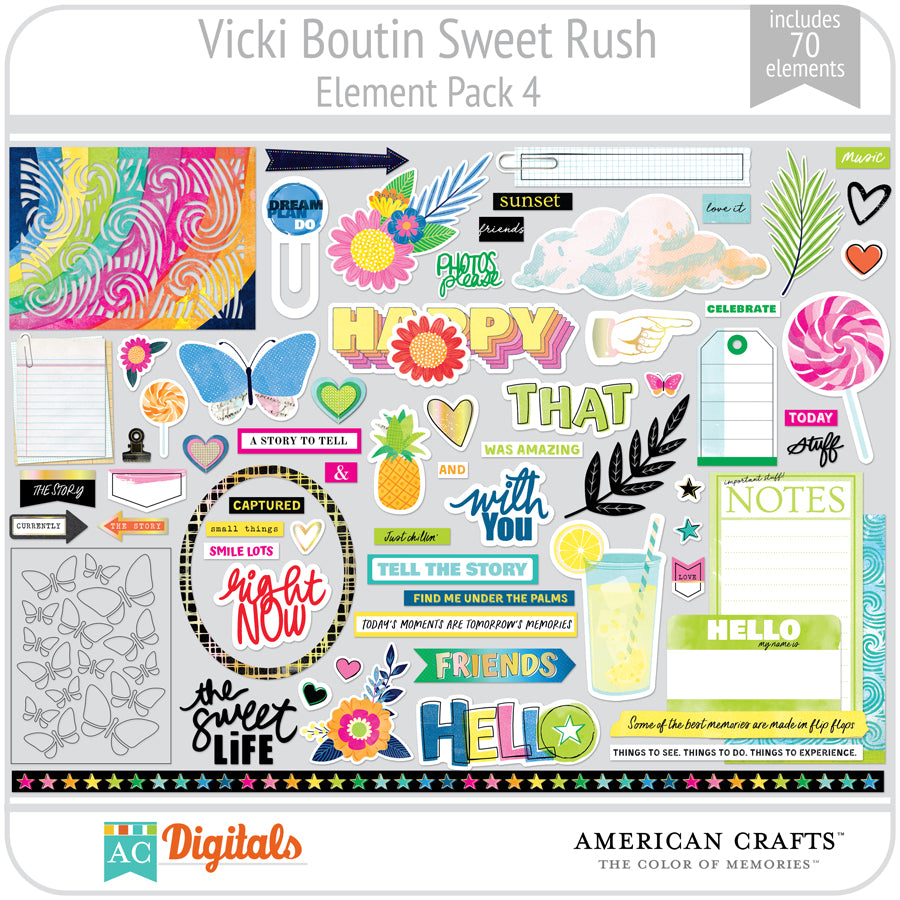 Sweet Rush Element Pack 4