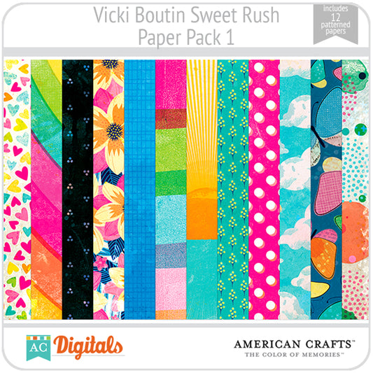 Sweet Rush Paper Pack 1