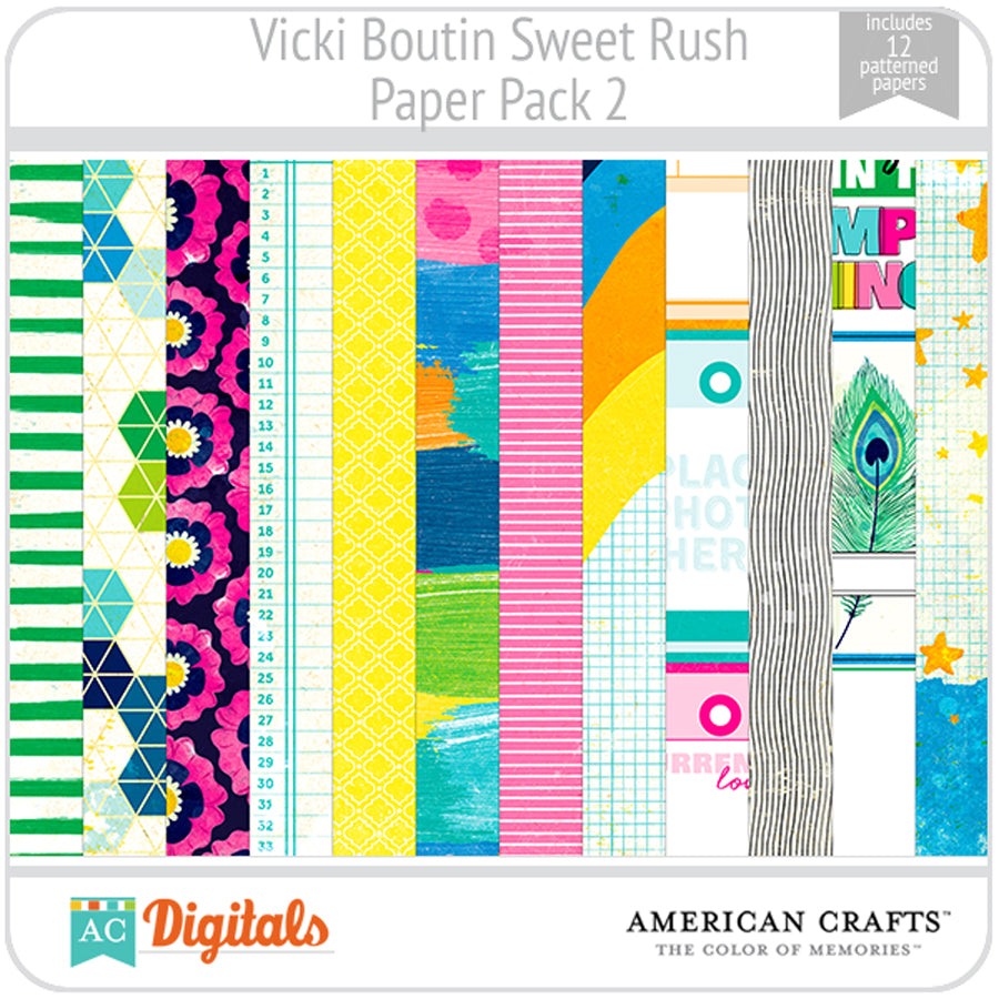 Sweet Rush Paper Pack 2