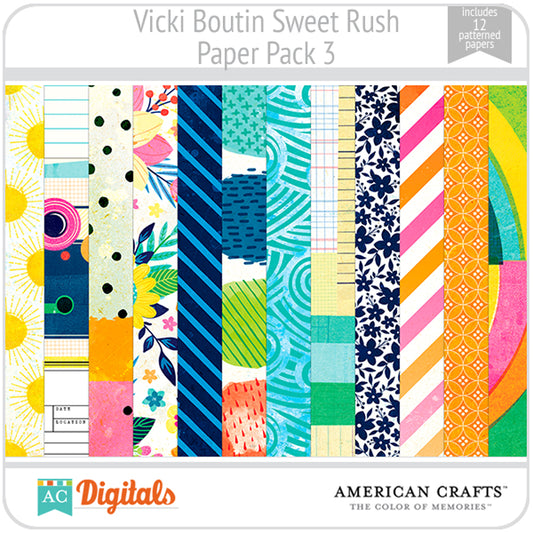 Sweet Rush Paper Pack 3