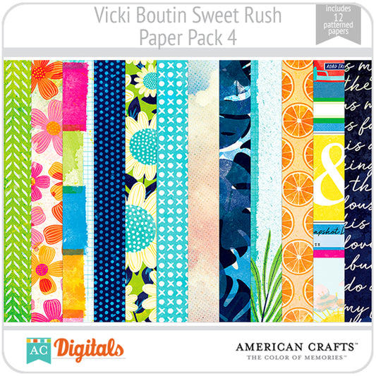 Sweet Rush Paper Pack 4