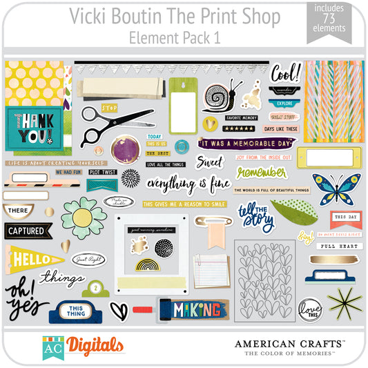 The Print Shop Element Pack 1