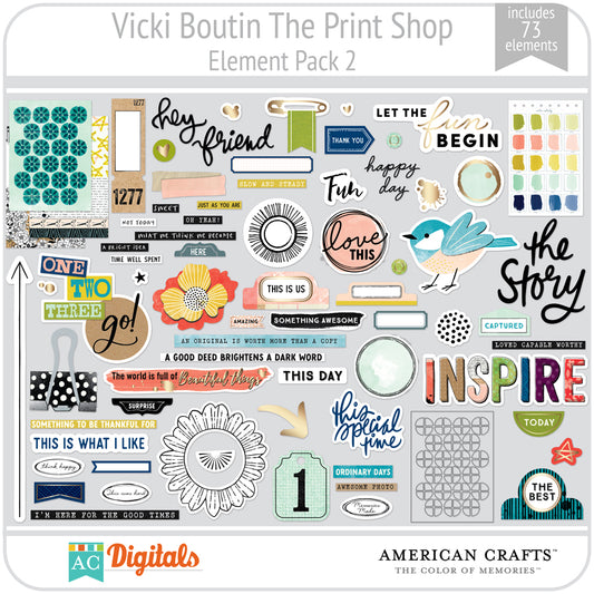 The Print Shop Element Pack 2