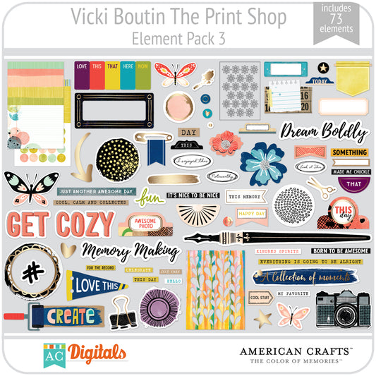 The Print Shop Element Pack 3