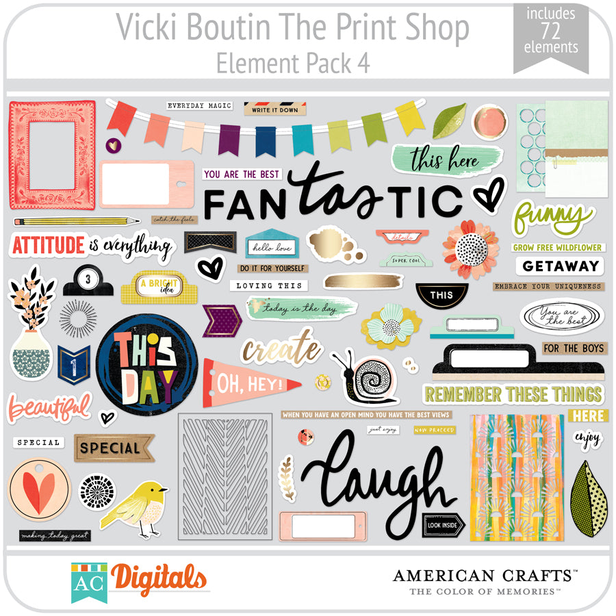 The Print Shop Element Pack 4