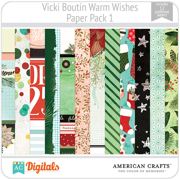 Warm Wishes Paper Pack 1