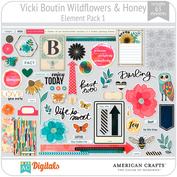 Wildflower & Honey Element Pack 1