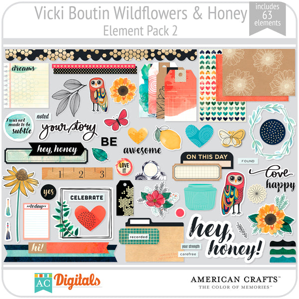 Wildflower & Honey Element Pack 2