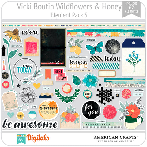 Wildflower & Honey Element Pack 5