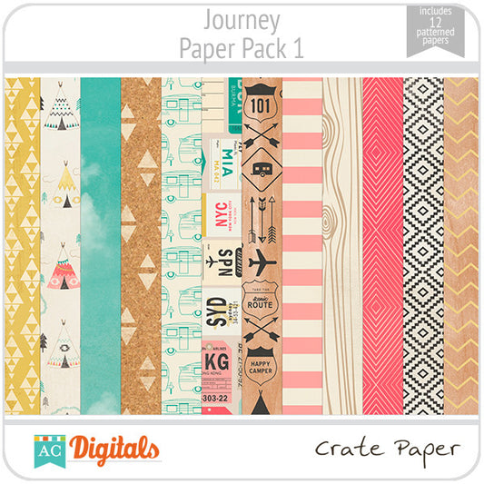 Journey Paper Pack #1