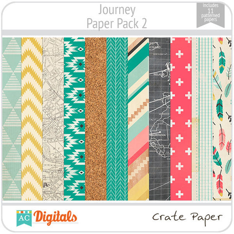 Journey Paper Pack #2
