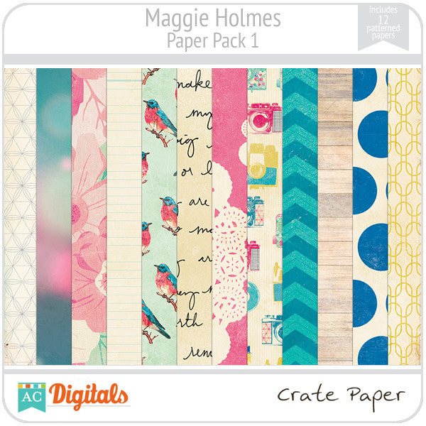 Maggie Holmes Paper Pack #1