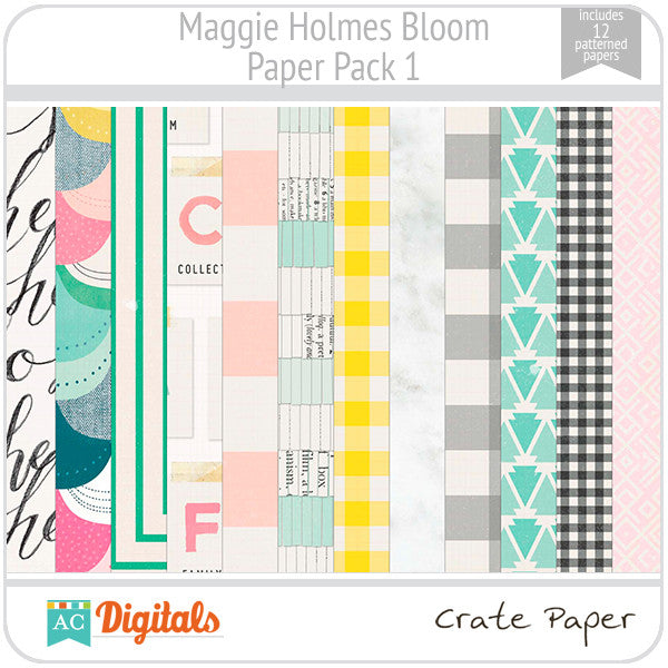 Maggie Holmes Bloom Paper Pack #1