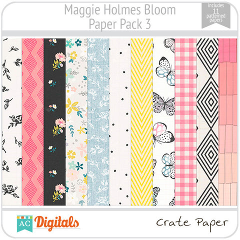 Maggie Holmes Bloom Paper Pack #3
