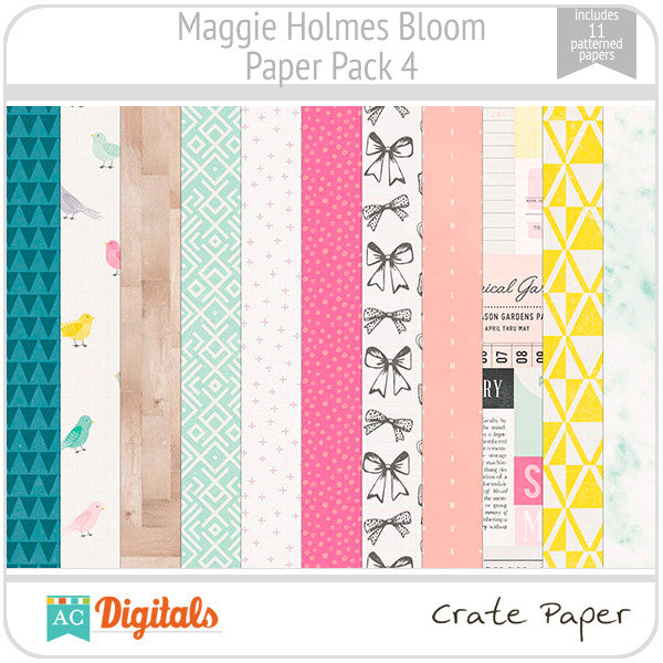 Maggie Holmes Bloom Paper Pack #4