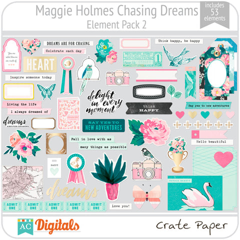Maggie Holmes Chasing Dreams Element Pack 2