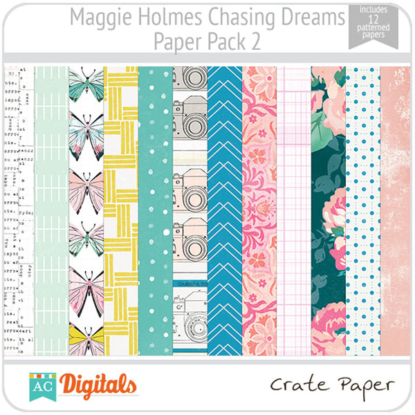 Maggie Holmes Chasing Dreams Paper Pack 2