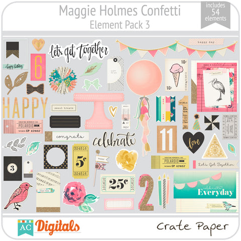 Maggie Holmes Confetti Element Pack 3