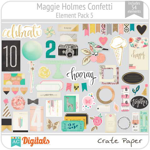 Maggie Holmes Confetti Element Pack 5