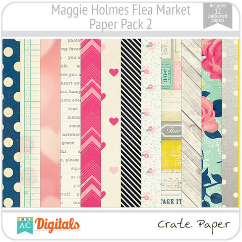 Maggie Holmes Flea Market Paper Pack 2
