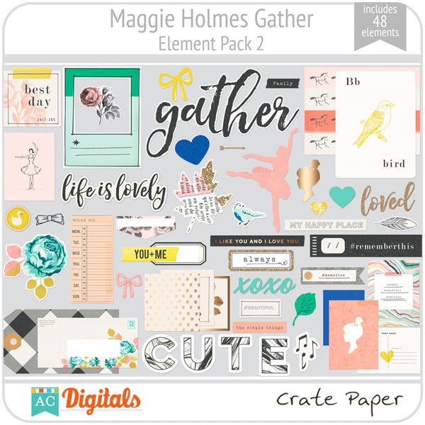 Maggie Holmes Gather Element Pack 2