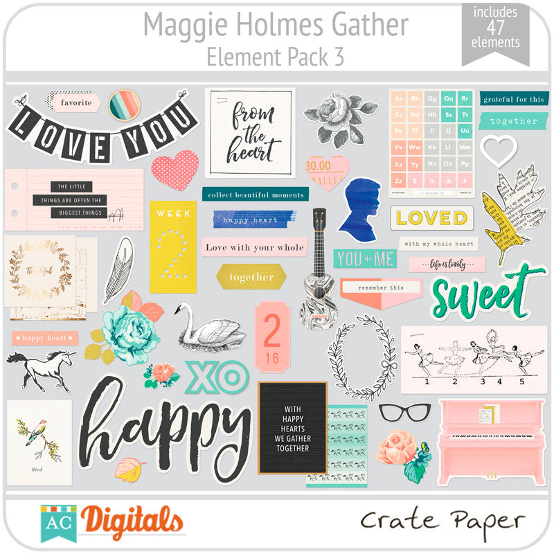 Maggie Holmes Gather Element Pack 3