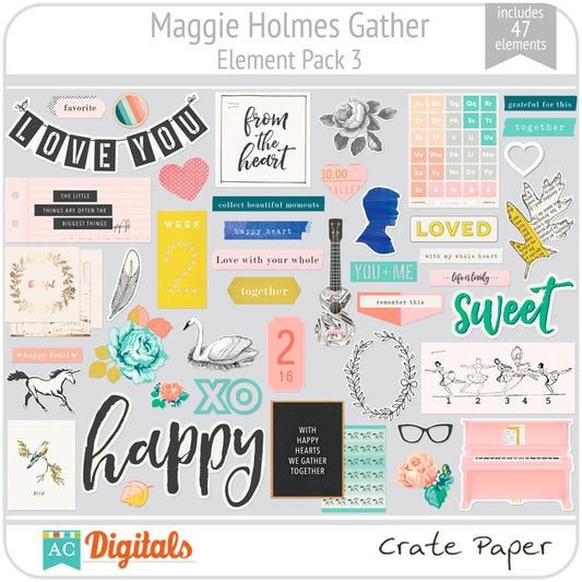 Maggie Holmes Gather Element Pack 3