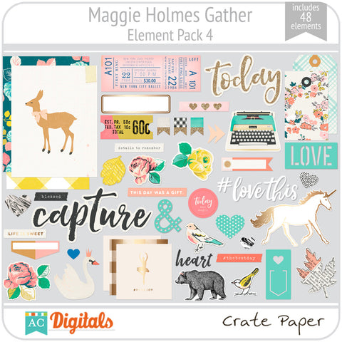 Maggie Holmes Gather Element Pack 4