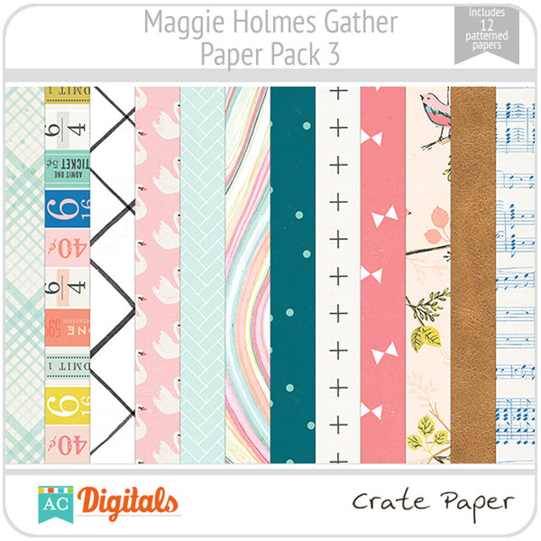 Maggie Holmes Gather Paper Pack 3