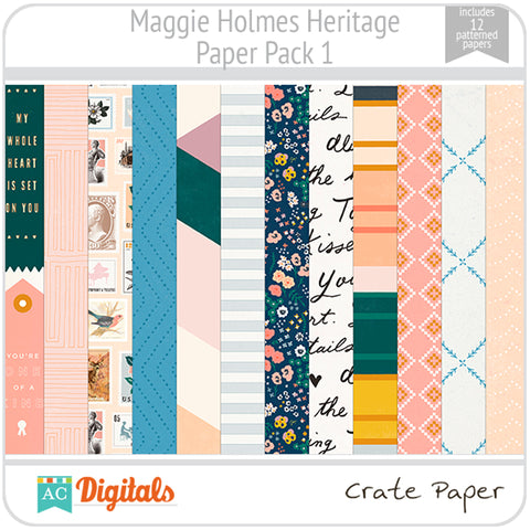 Maggie Holmes Heritage Paper Pack 1