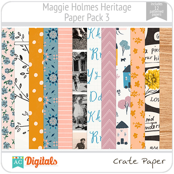 Maggie Holmes Heritage Paper Pack 3
