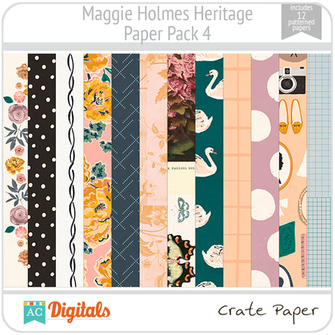 Maggie Holmes Heritage Paper Pack 4