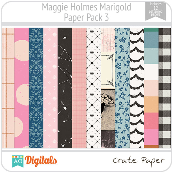 Maggie Holmes Marigold Paper Pack 3