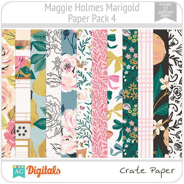 Maggie Holmes Marigold Paper Pack 4