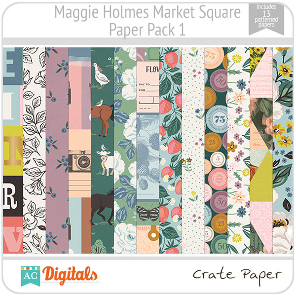 Maggie Holmes Market Square Paper Pack 1