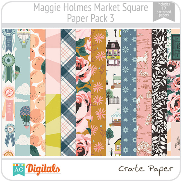 Maggie Holmes Market Square Paper Pack 3