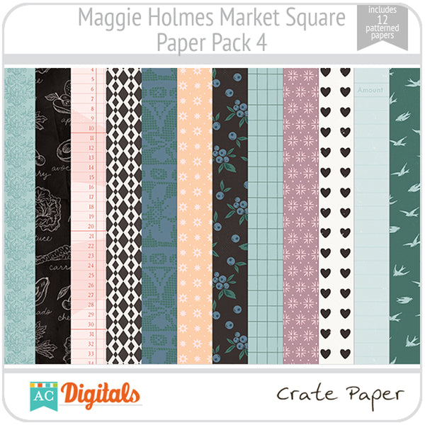 Maggie Holmes Market Square Paper Pack 4