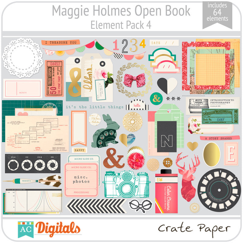 Scrapbook Supplies: Need a New Home - MAGGIE HOLMES Photography