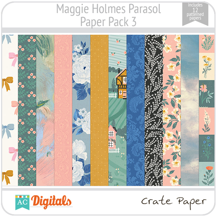 Maggie Holmes Parasol Paper Pack 3