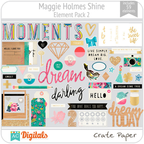 Maggie Holmes Shine Element Pack #2