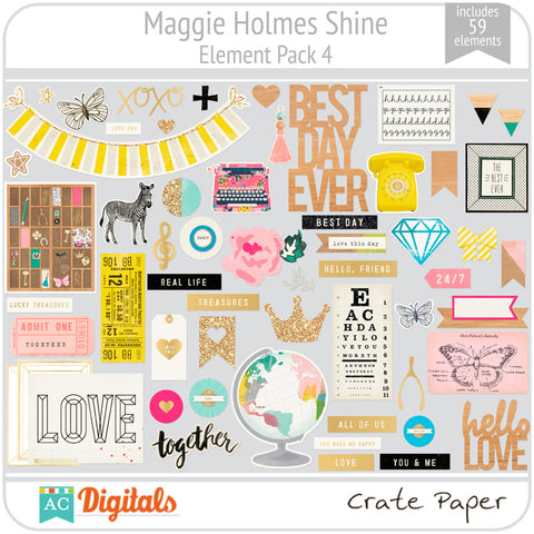 Maggie Holmes Shine Element Pack #4
