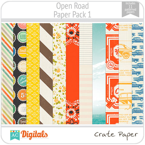 Open Road Paper Pack #1