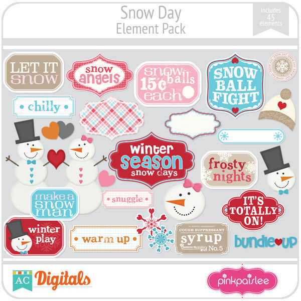 Snow Day Element Pack